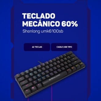 Teclado Shenlong UMK6100SB