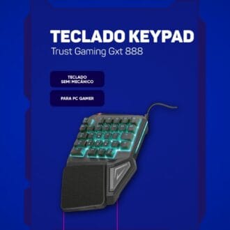 Teclado (Keypad One Handed) Trust GXT 888