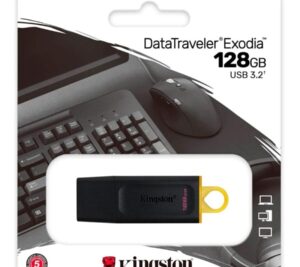 Pendrive Kingston DataTraveler Exodia 128gb USB 3.2