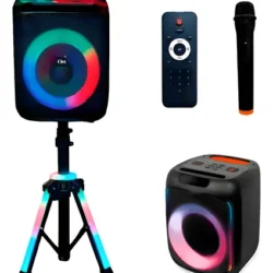 Parlante con trípode OM Partybox OM-810
