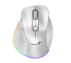 Mouse inalámbrico Genius Ergo 9000S RGB Bluetooth 5.0 + USB 2.4ghz
