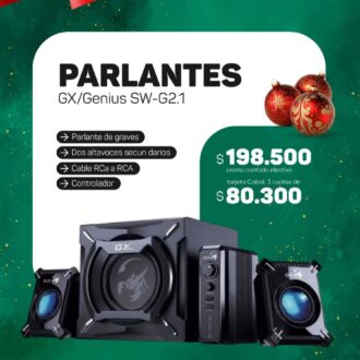 Parlante 2.1 Genius GX SW-G2.1