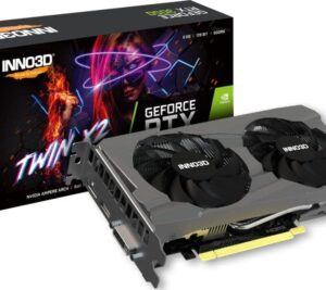 Placa de video INNO3D GeForce RTX 3050 Twin x2 6gb GDDR6