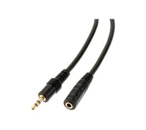 Cable extensión auxiliar 3.5mm 1.5 metros