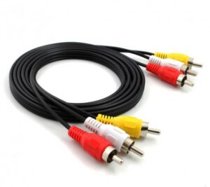 Cable 3 RCA a 3 RCA 1.5 metros