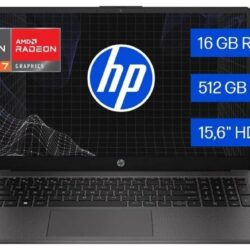 Notebook HP 255 G10 15.6" (Ryzen 7 7730u / 16gb / 512gb SSD / Win 11)