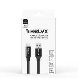 Cable USB a tipo C Kelyx / Reforzado / 60w 3a