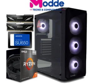 PC AMD Ryzen 7 5700g / 16gb RAM / 512gb SSD / 500w / Aureox Volans ARX360g #diadelniño2026