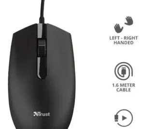 Mouse USB Trust Basi (ambidiestro)