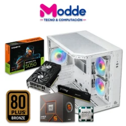 PC AMD (Ryzen 5 8400F / 16gb RAM / 512gb SSD / RTX 5050 8gb)