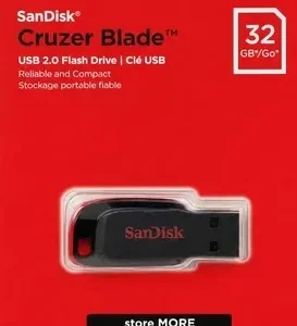 Pendrive Sandisk Cruzer Blade 32gb USB 2.0